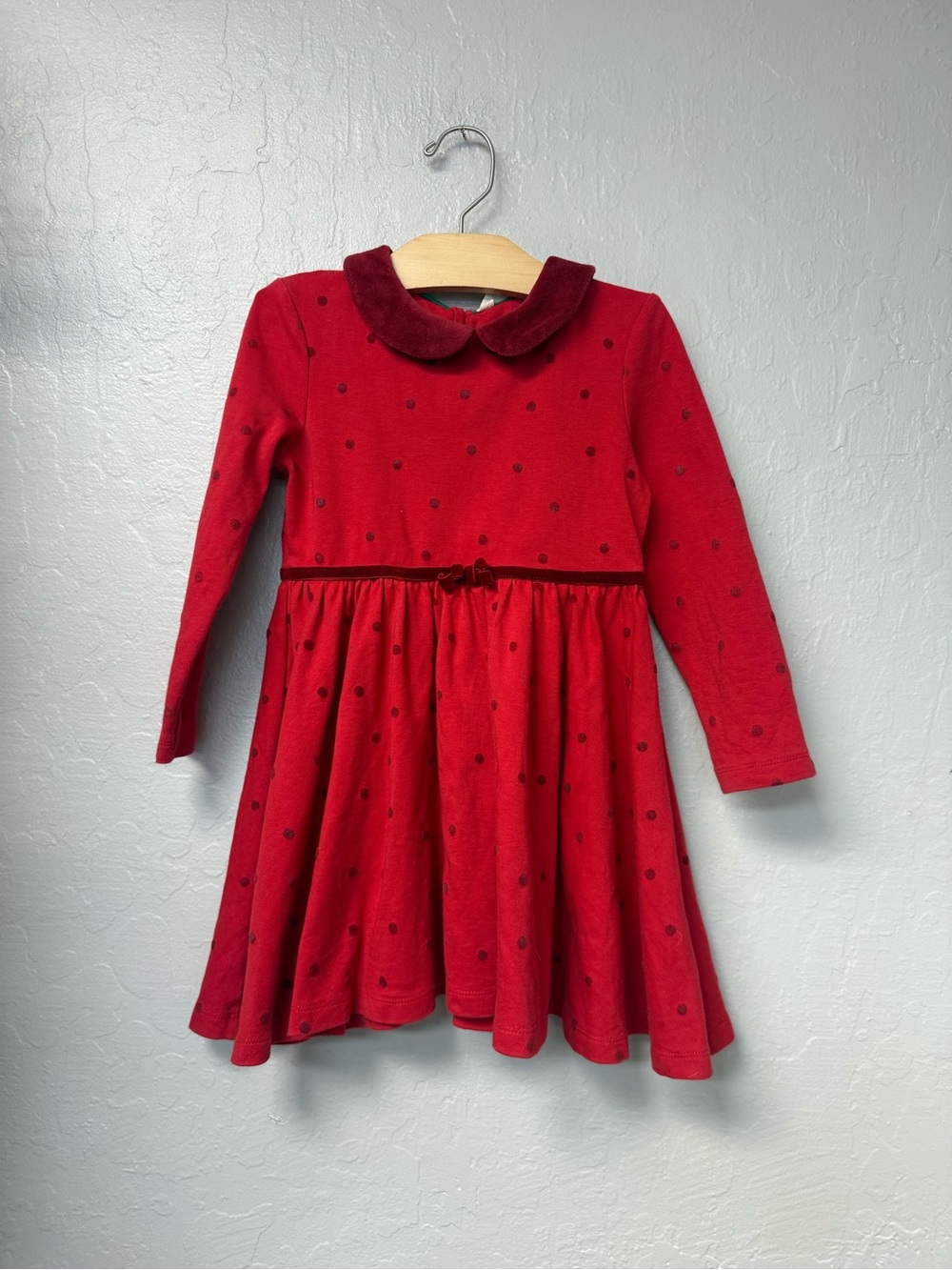 $20 ADD ON mini boden red polka dot dress 5-6Y hanna andersson zara